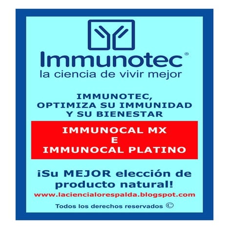 LA HISTORIA DE IMMUNOTEC | PDF