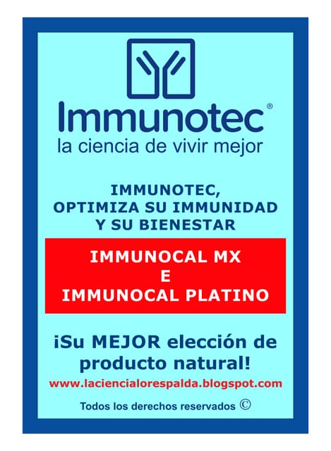 LA HISTORIA DE IMMUNOTEC | PDF