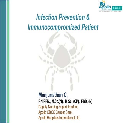 Infection Prevention and Immunocompromized patient