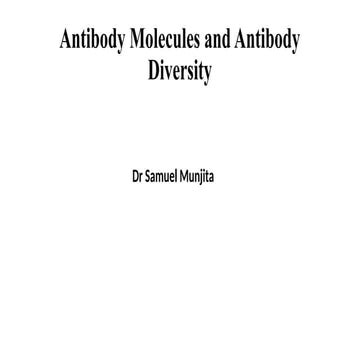 antibody molecules and antibody diversity
