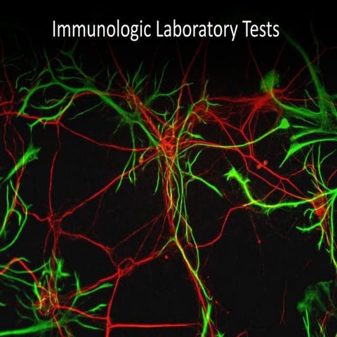 Immunologic laboratory-tests