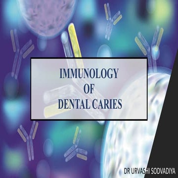 Immunology of dental caries