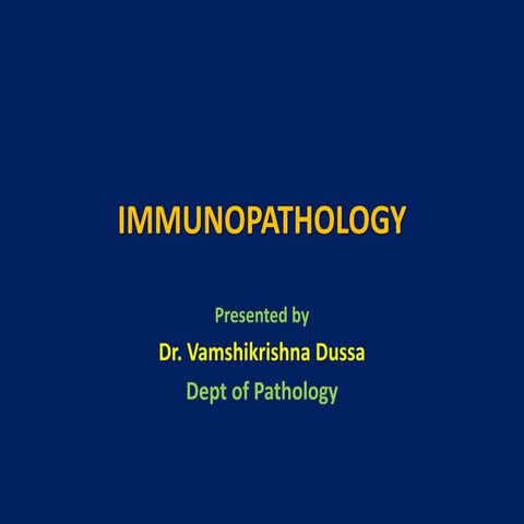 Immunopathology