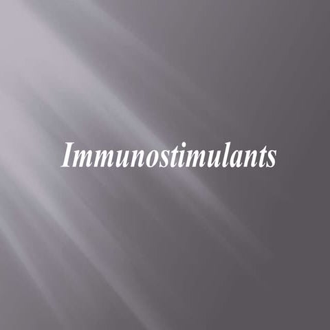 Immunostimulants