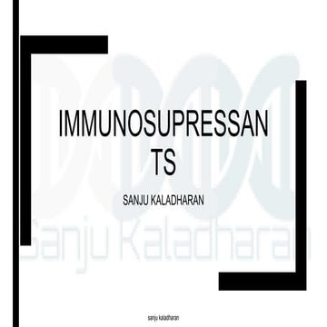 Immunosupressants 