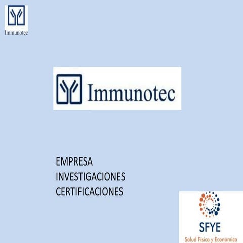 Immunotec 1 | PPTX