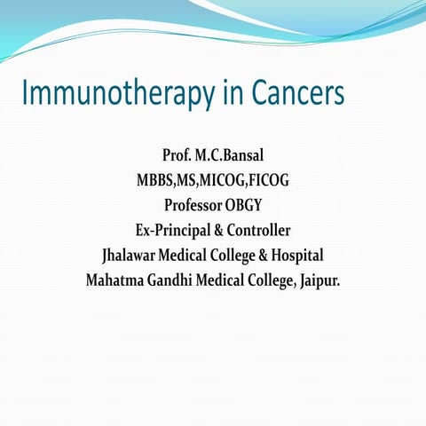 Immunotherapy