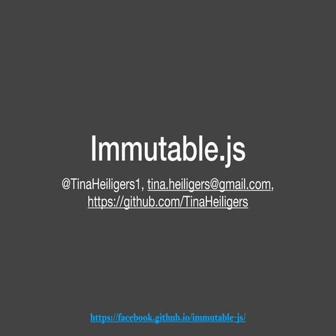 Immutable js reactmeetup_local_ppt | PPT