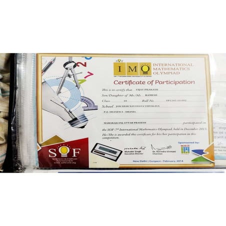 Imo 2013 10th 2nd rank