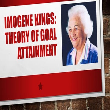 Imogene kings theory