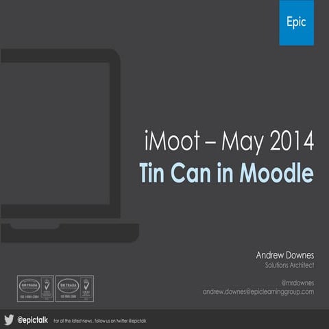 iMoot – Tin Can in Moodle