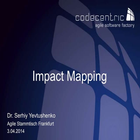 Impact mapping-cc