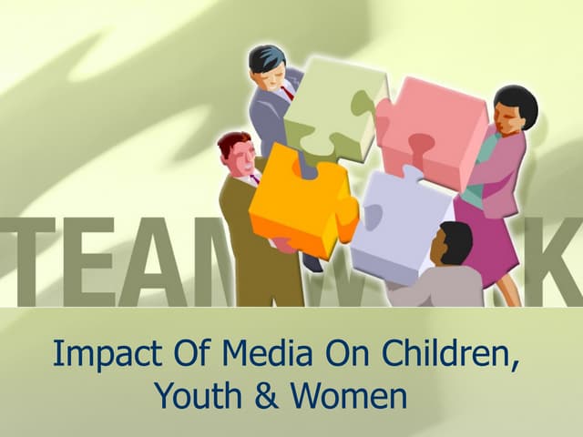 Impact Of Media On Child & Youth