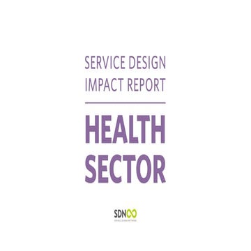 Service Design Impact Report: Health Sector Japanese Edition Release Party
