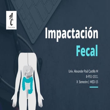 Impactación fecal PPT
