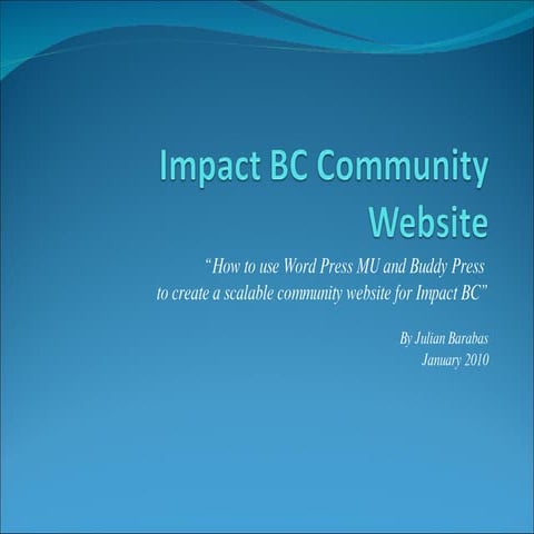 Impact Bc Community Website V004