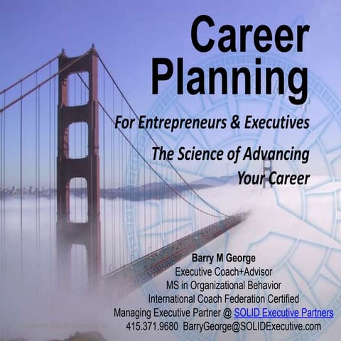 Career Advancement & Accelleration for Executives and Entrepreneurs