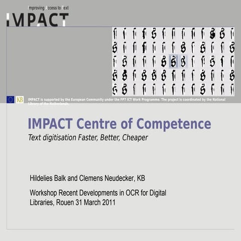 Impact centre of_competence_for_workshop_ocr_rouen_march_2011[1]