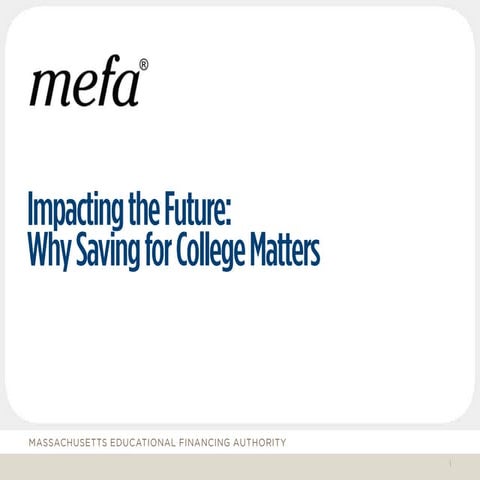 Why Saving for College Matters