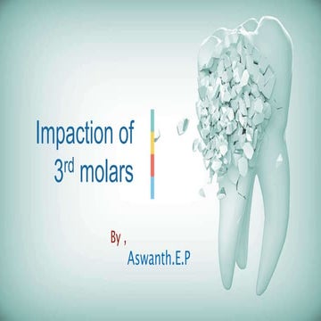 Impaction of mandibular 3rd molar