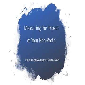 Measuring the Impact of Your Nonprofit