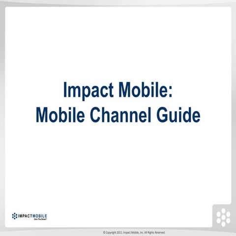 Mobile Channel Guide
