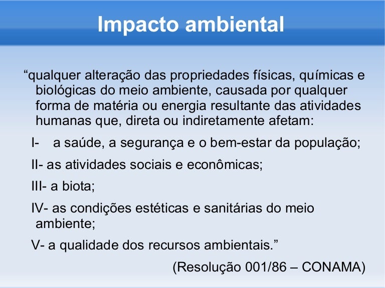 Impacto Ambiental Eia Rima