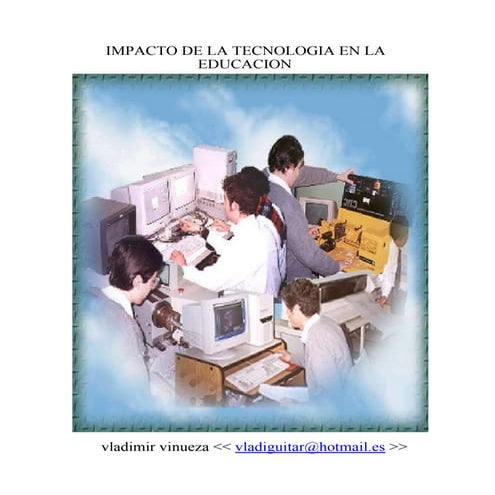 Impacto de la tecnología en la educación 