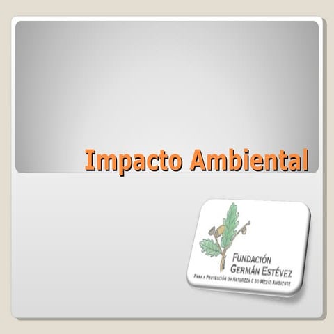 Impacto ambiental