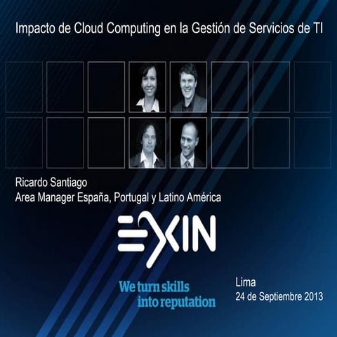 Impacto de Cloud Computing en la Gestión de Servicios de TI