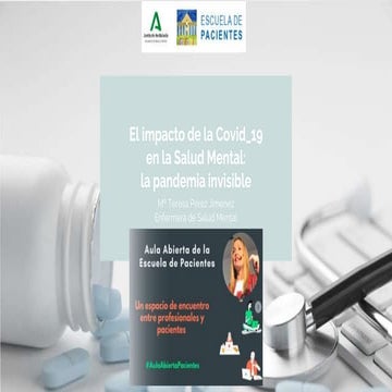 El impacto de la Covid-19 en la salud mental: la pandemia invisible | PPTX