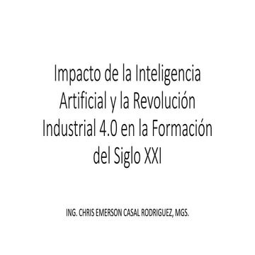 Impacto de la Inteligencia Artificial y la Revolución.pptx