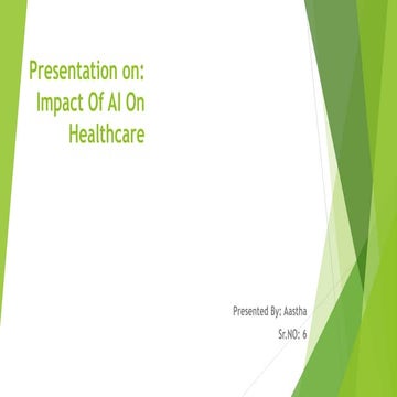 Impact of AI on Healthcare to improve socal life .pdf