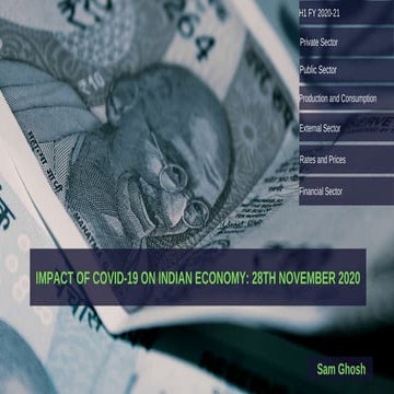 Impact of covid 19 on indian economy | PDF
