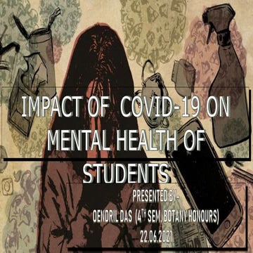 Impact of COVID 19 on mental health.pptx