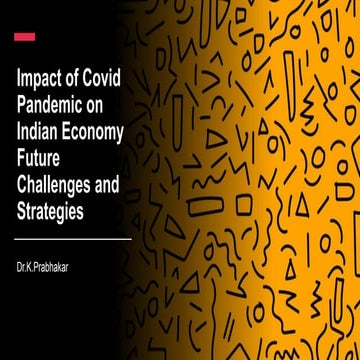 Impact of covid pandemic on indian economy future