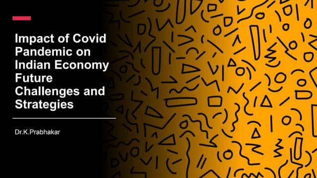 Impact of covid pandemic on indian economy future
