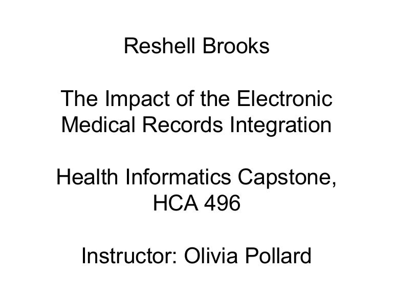 impact of ehr power point