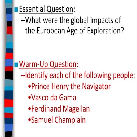 Impact of Exploration PPT.ppt