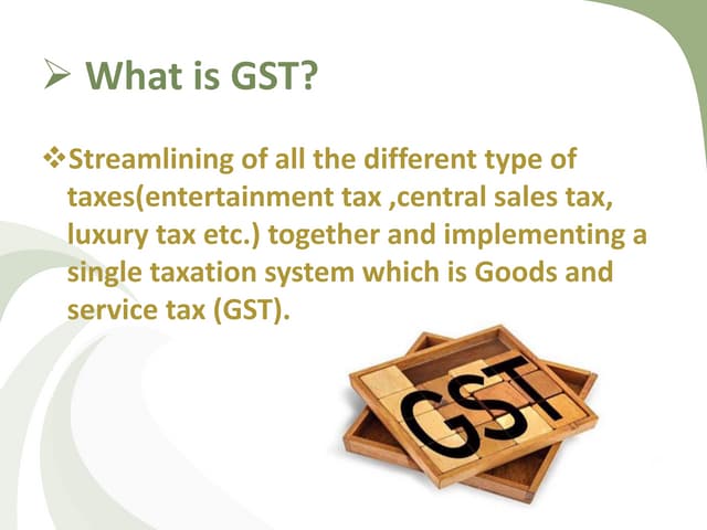 Impact of gst on public