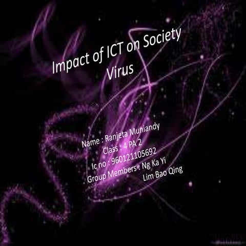 Common sources of computer virus infection | PPTX