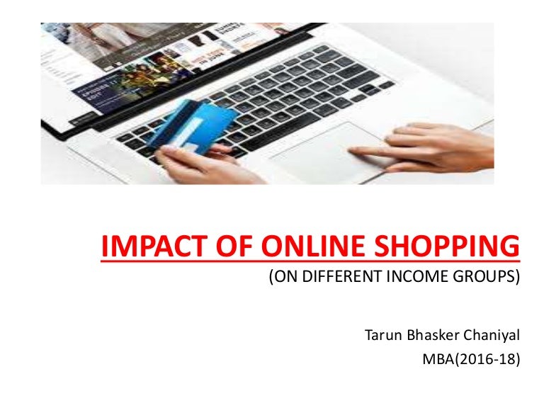 impact of online shopping on local business research paper