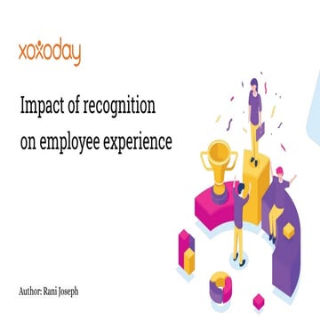 Impact of recognition on employee experience