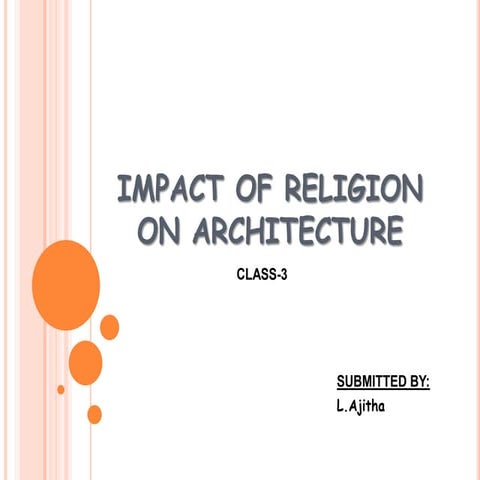 Impact of religion on architecture