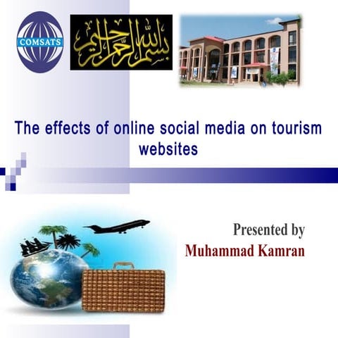 Impact of sn on tourism kamran presentation