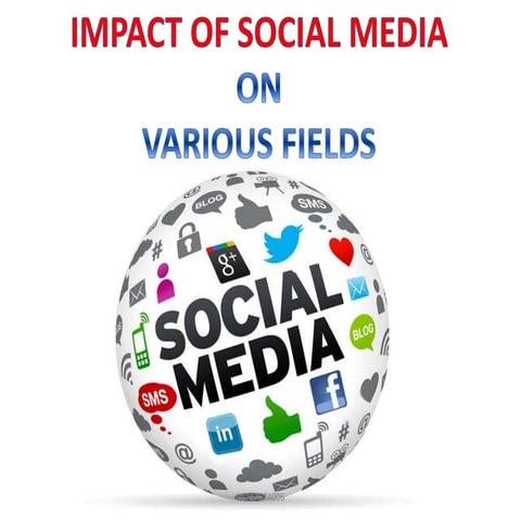 IMPACT OF SOCIAL MEDIA ON VARIOUS FIELDS