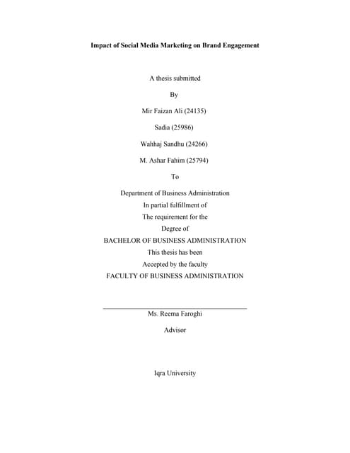 IMPACT OF SOCIAL MEDIA MARKETING ON BRAND ENGAGEMENT UPDATED[1][1]-1.docx