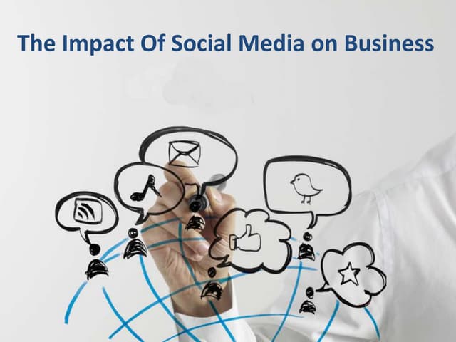 Impact of social media on business