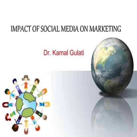 Impact of Social Media on Marketing | PPTX