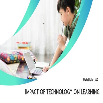 Impact of technology on learning